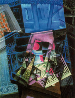 Kompositionsskizzen zu Juan Gris